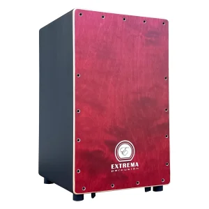 cajon flamenco avanzado tapa roja