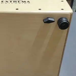 Afinador y pata del cajon flamenco Estudio 100% natural