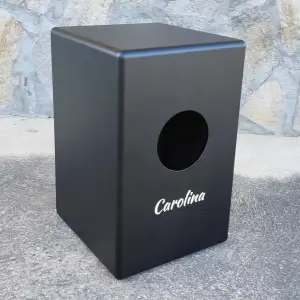 Trasera de cajón flamenco personalizado mosaico tapa haya