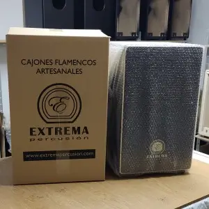 Embalaje de cajon flamenco Eclipse Negro
