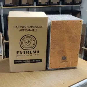 Embalaje de cajon flamenco eclipse tapa amarilla