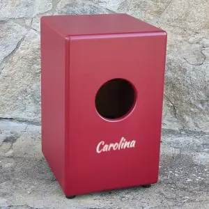Caja Flamenca Personalizada modelo Esencia Rojo de Extrema Percusión