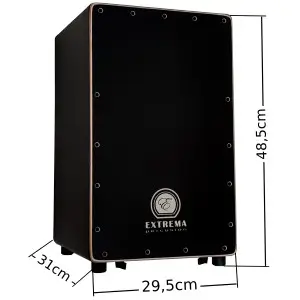medidas de cajon flamenco eclipse negro