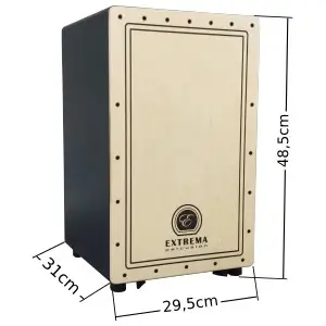 Medidas cajon flamenco Esencia Tapa Natural